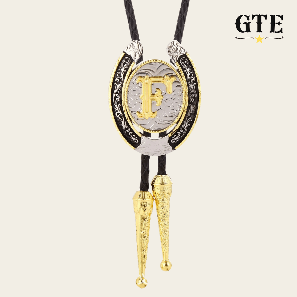Gravata Gautchê®️ Western – Letra Personalizada
