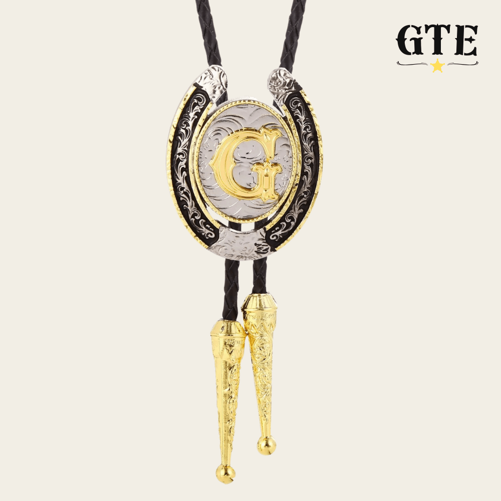 Gravata Gautchê®️ Western – Letra Personalizada