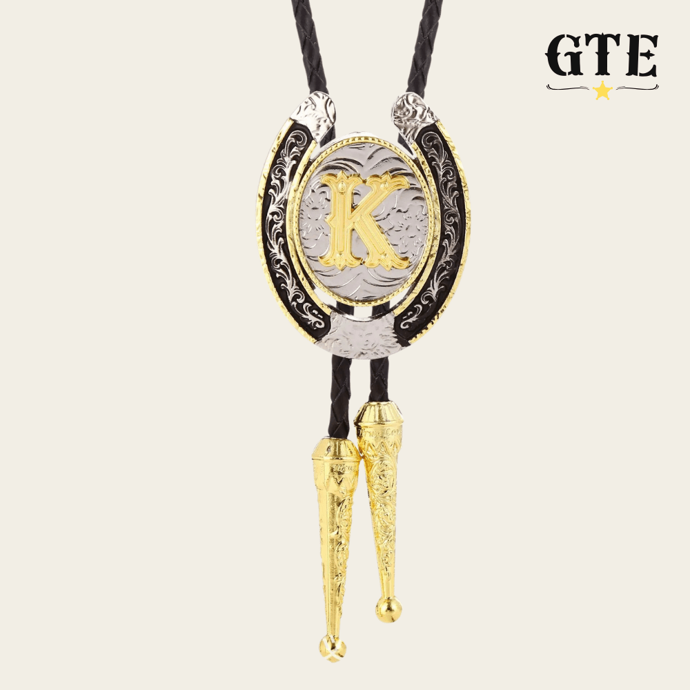 Gravata Gautchê®️ Western – Letra Personalizada