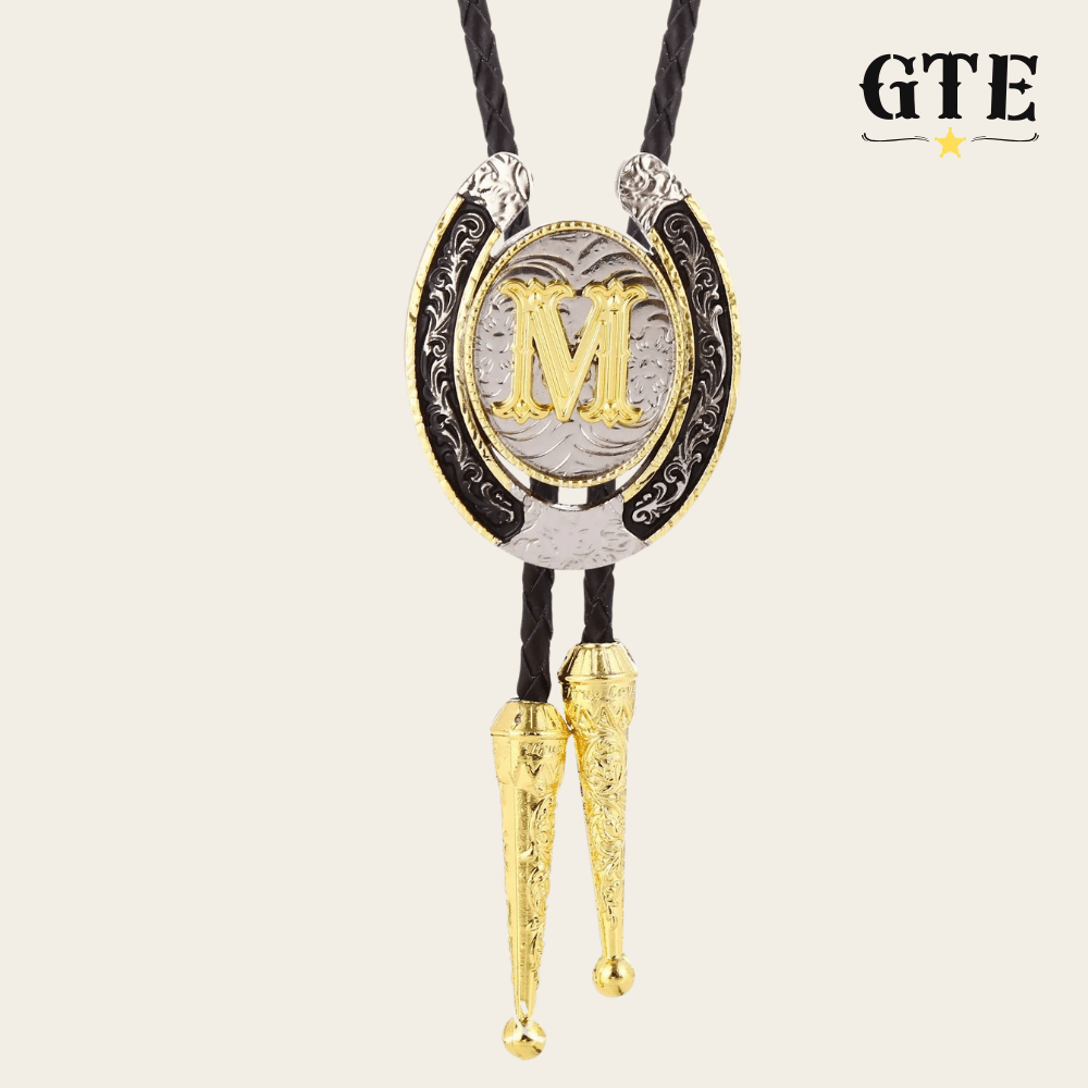 Gravata Gautchê®️ Western – Letra Personalizada