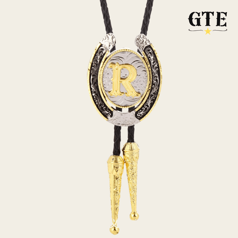 Gravata Gautchê®️ Western – Letra Personalizada