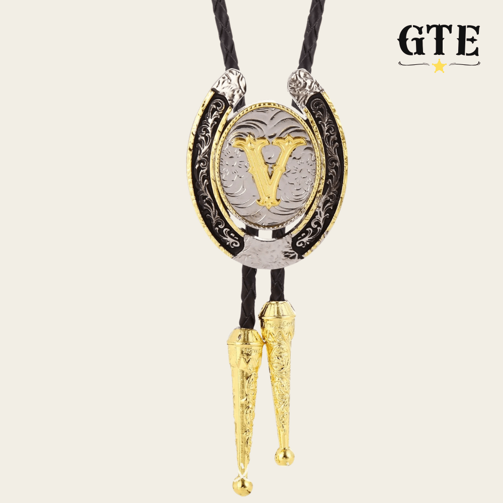 Gravata Gautchê®️ Western – Letra Personalizada