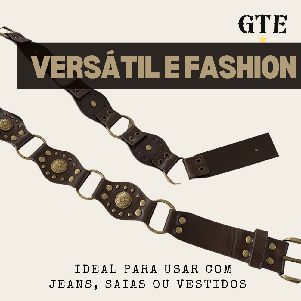 Cinto Cowboy Retrô Feminino