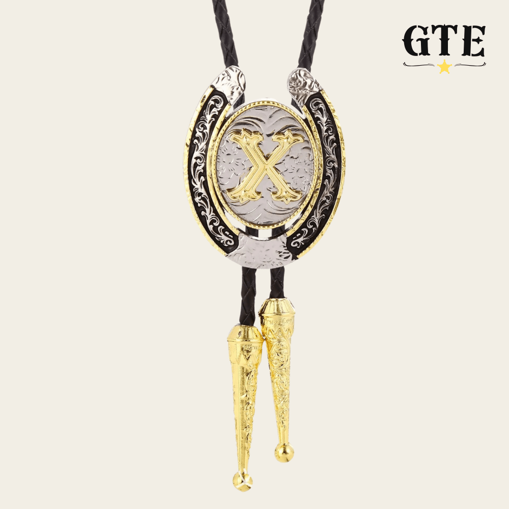 Gravata Gautchê®️ Western – Letra Personalizada