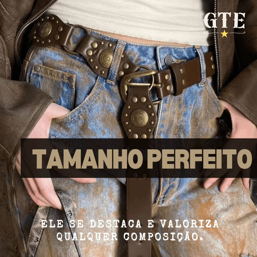 Cinto Cowboy Retrô Feminino
