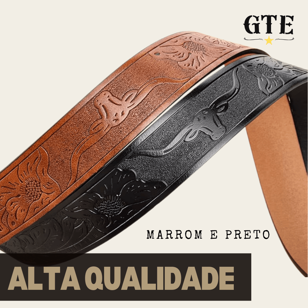 Cinto Horse Cowboy - Estilo, Força e Tradição
