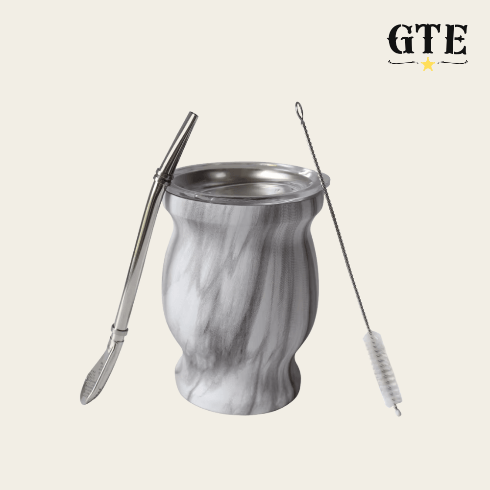Copo de Erva Mate em Aço Inoxidável 304