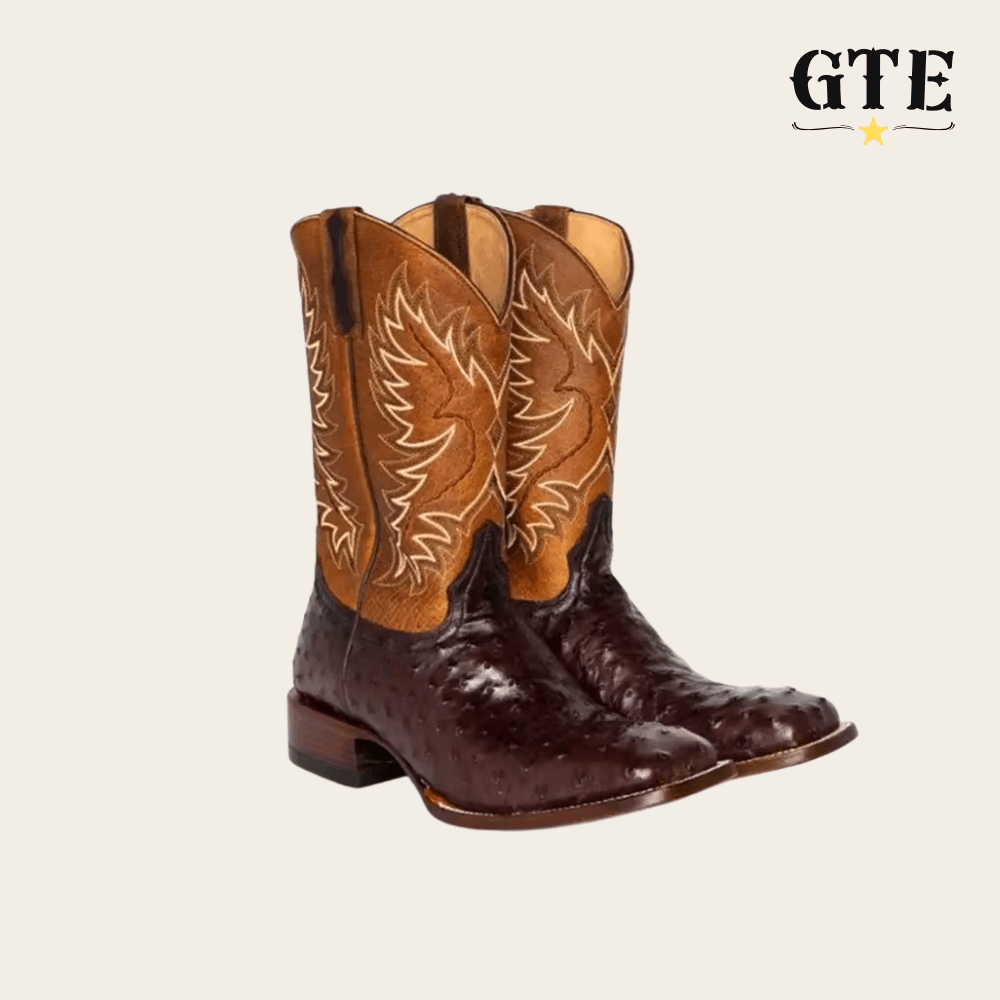 Bota Western Avestruz