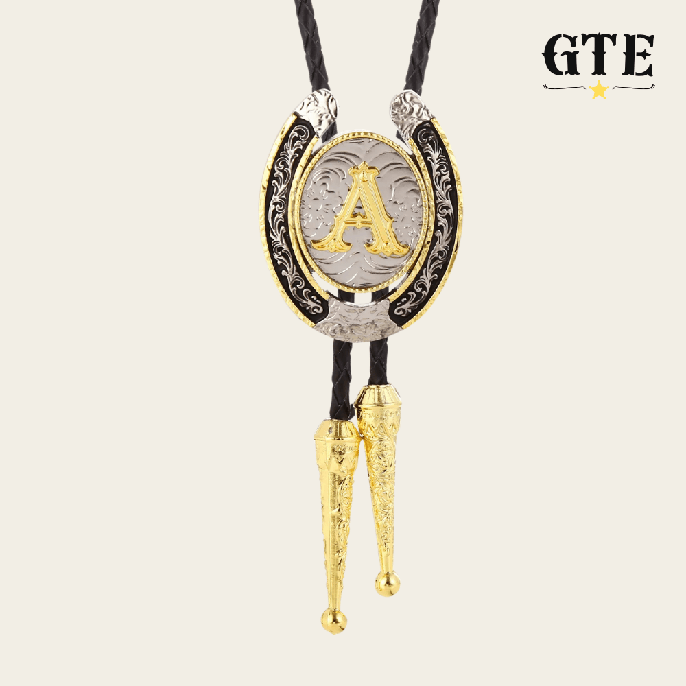 Gravata Gautchê®️ Western – Letra Personalizada