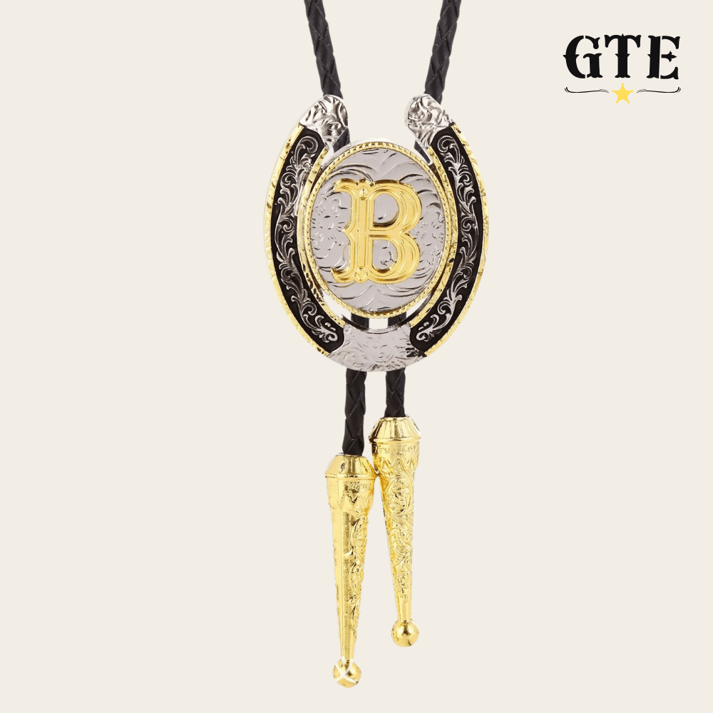 Gravata Gautchê®️ Western – Letra Personalizada