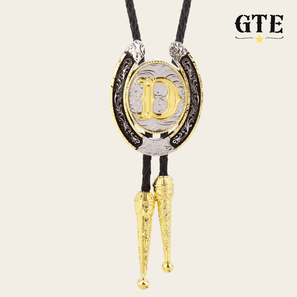 Gravata Gautchê®️ Western – Letra Personalizada
