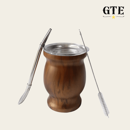 Copo de Erva Mate em Aço Inoxidável 304
