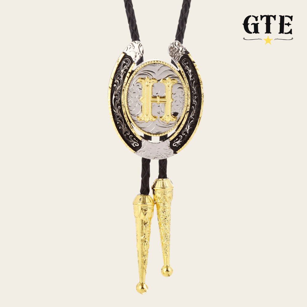 Gravata Gautchê®️ Western – Letra Personalizada