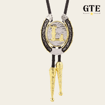 Gravata Gautchê®️ Western – Letra Personalizada