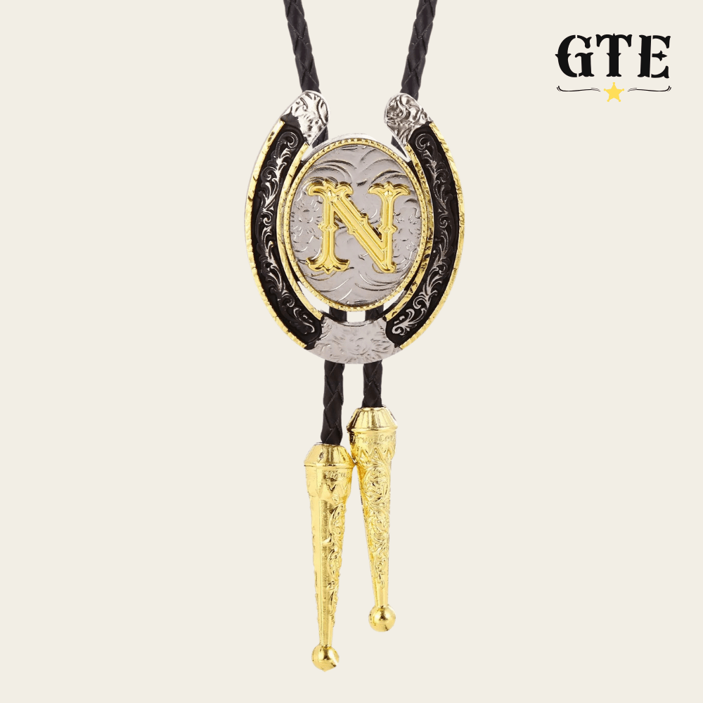 Gravata Gautchê®️ Western – Letra Personalizada