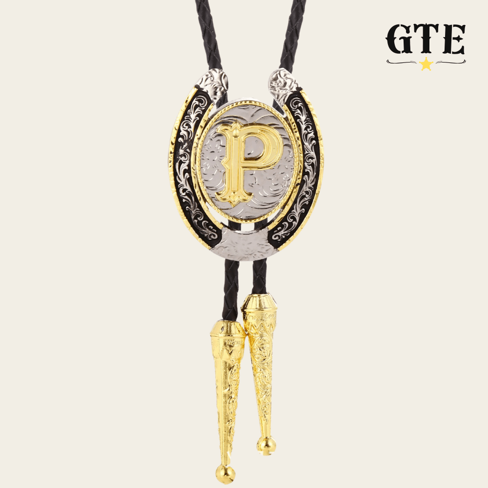 Gravata Gautchê®️ Western – Letra Personalizada