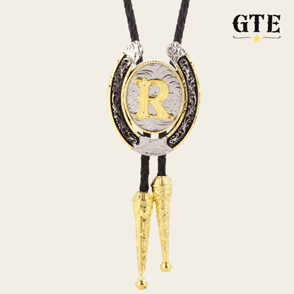 Gravata Gautchê®️ Western – Letra Personalizada