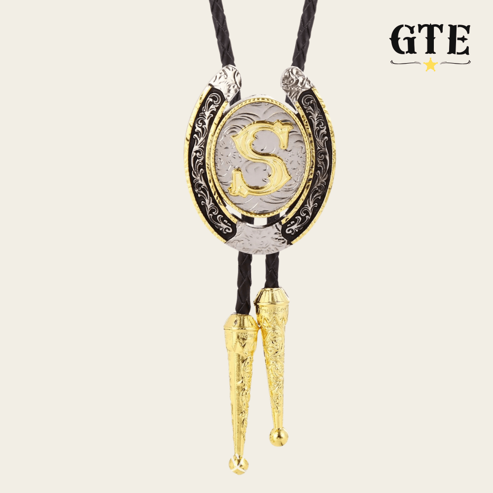 Gravata Gautchê®️ Western – Letra Personalizada
