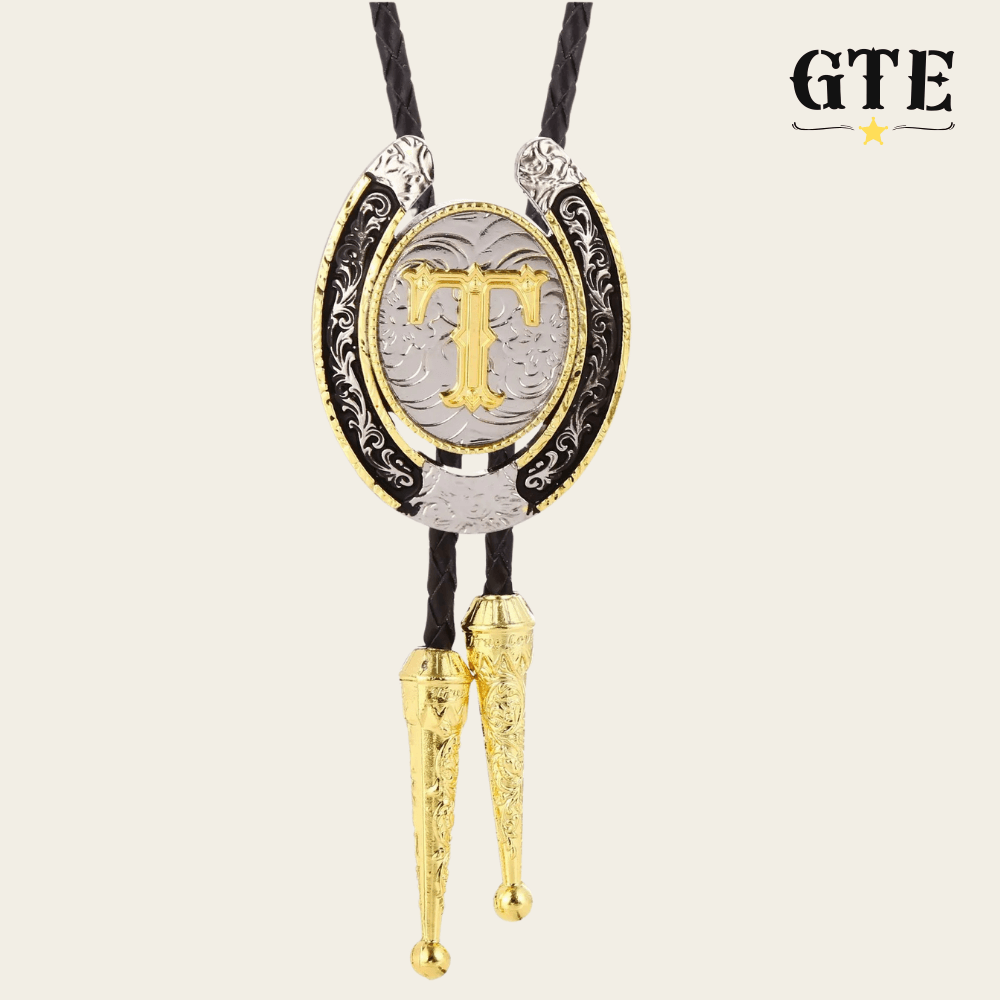 Gravata Gautchê®️ Western – Letra Personalizada