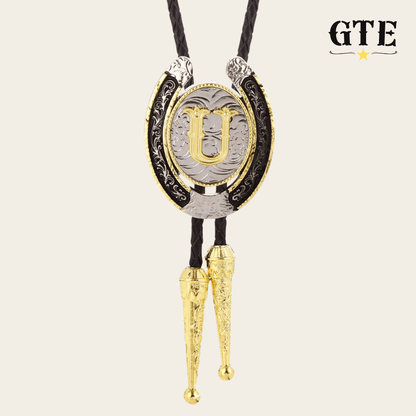 Gravata Gautchê®️ Western – Letra Personalizada