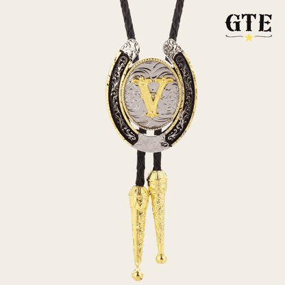 Gravata Gautchê®️ Western – Letra Personalizada