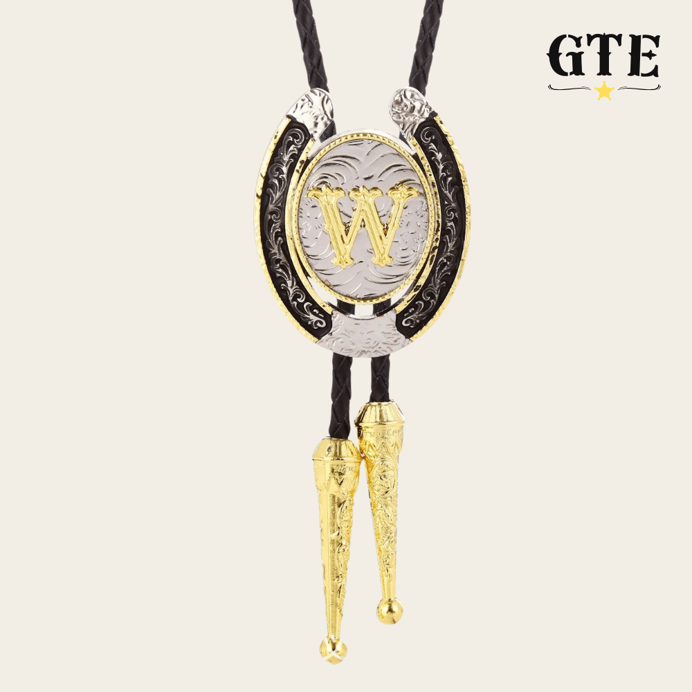 Gravata Gautchê®️ Western – Letra Personalizada