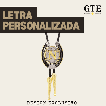 Gravata Gautchê®️ Western – Letra Personalizada