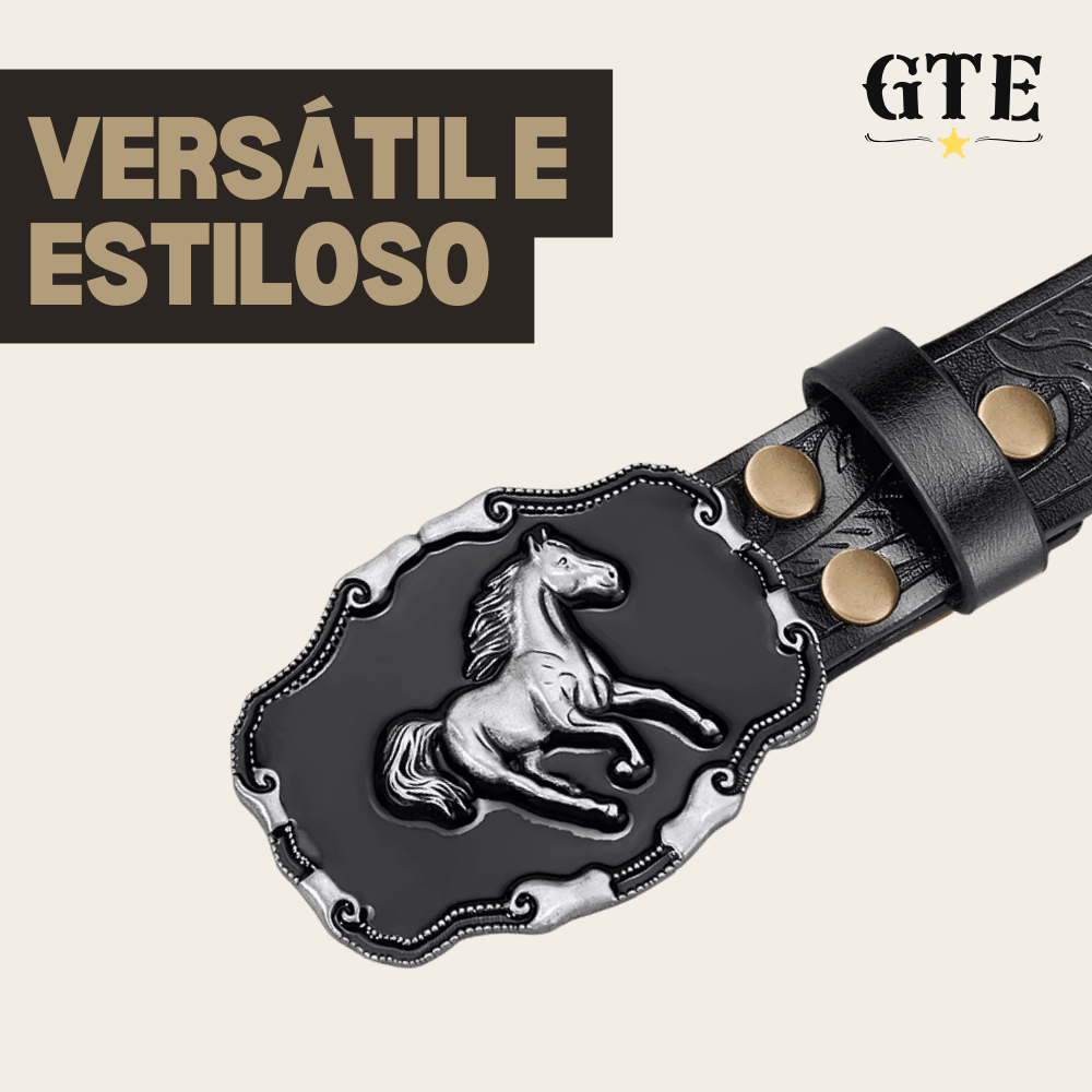 Cinto Horse Cowboy - Estilo, Força e Tradição