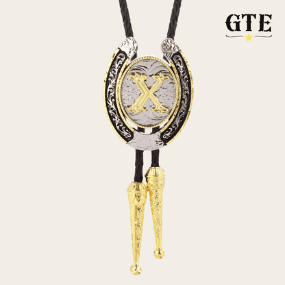 Gravata Gautchê®️ Western – Letra Personalizada