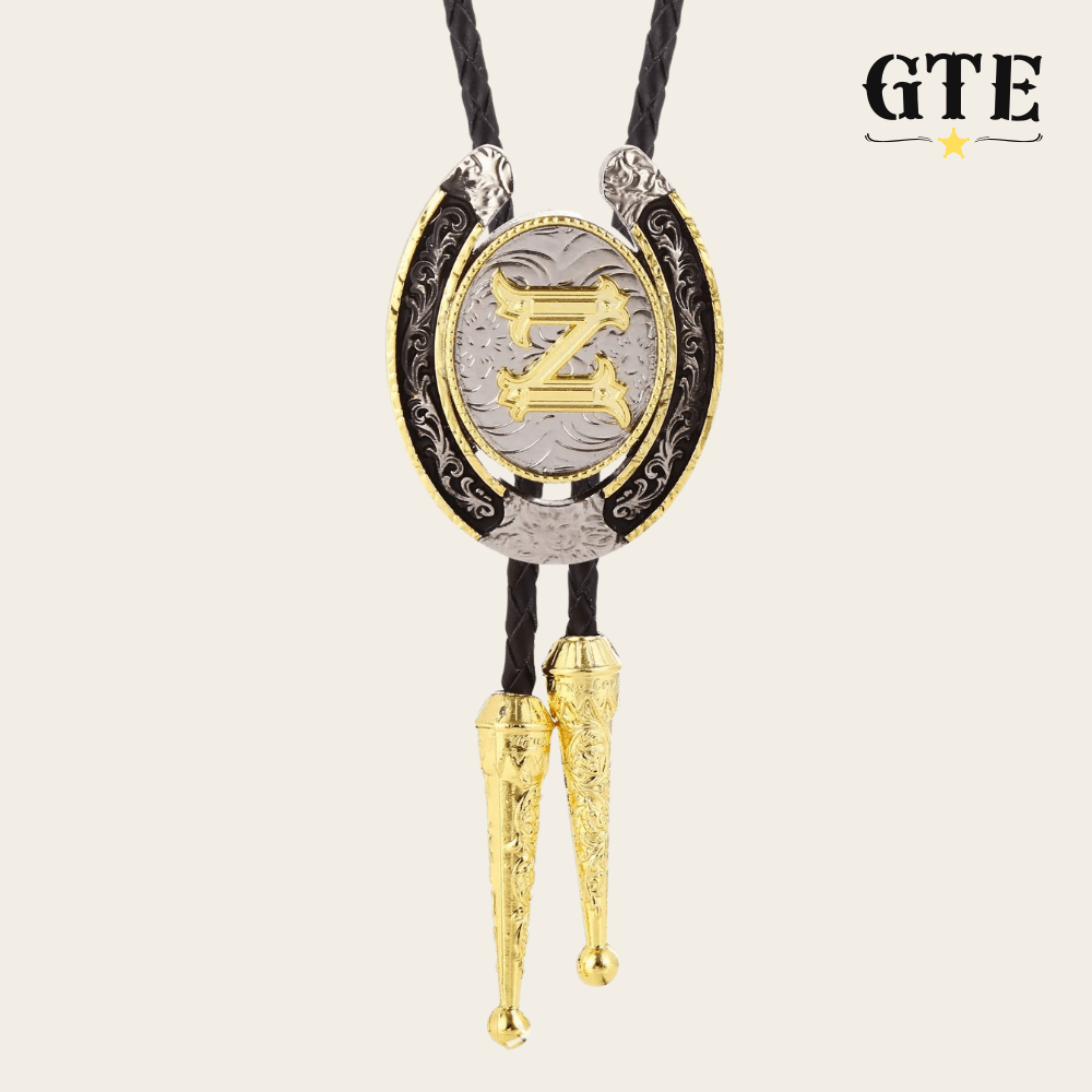 Gravata Gautchê®️ Western – Letra Personalizada