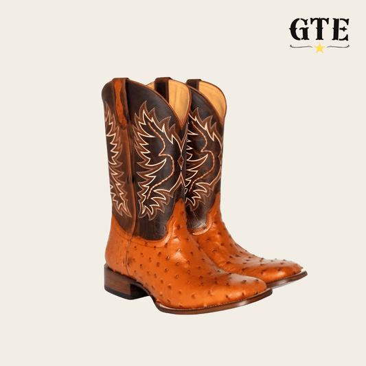 Bota Western Avestruz