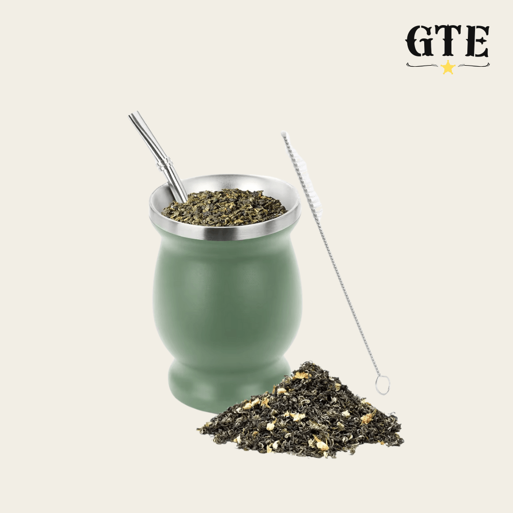 Copo de Erva Mate em Aço Inoxidável 304