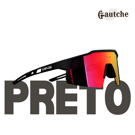 Óculos Kapvoe Western - Preto