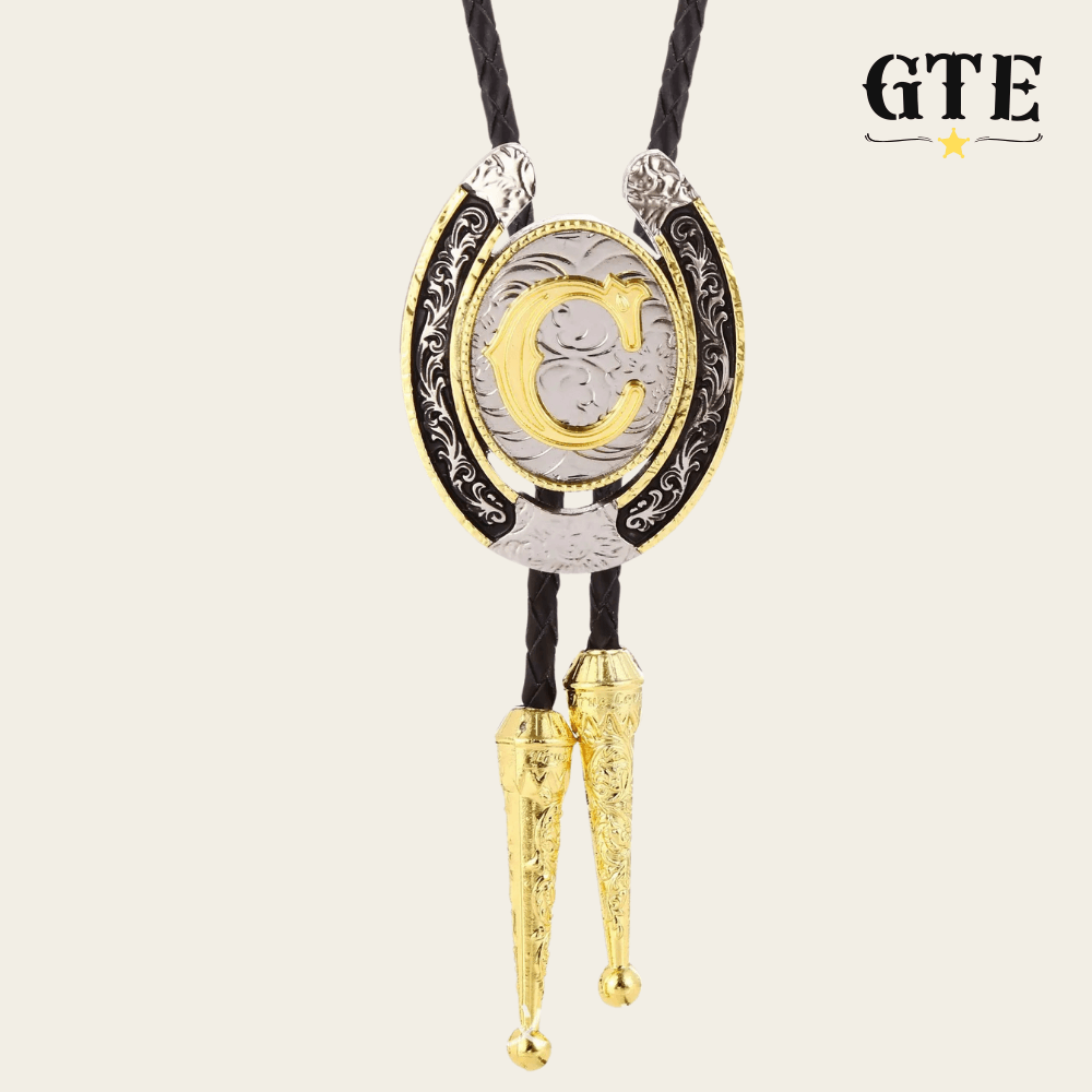 Gravata Gautchê®️ Western – Letra Personalizada