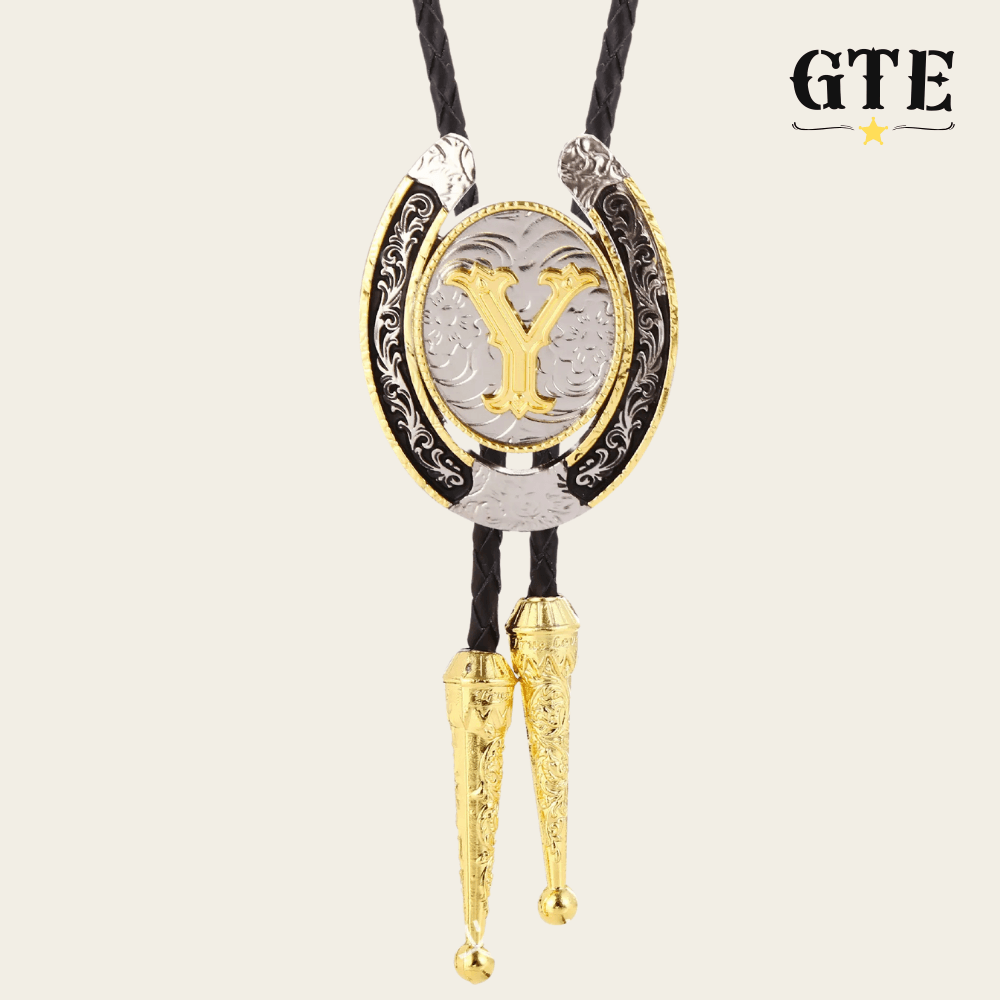 Gravata Gautchê®️ Western – Letra Personalizada