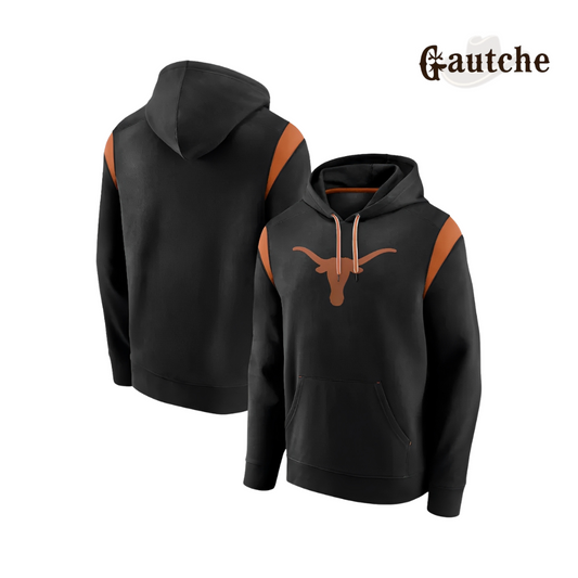 Moletom Texas Hornets - Preto e Castor